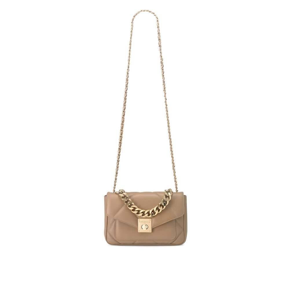 Beige Russell And Bromley Quiltpuff Midi Women's Mini Bag | CA-7653M