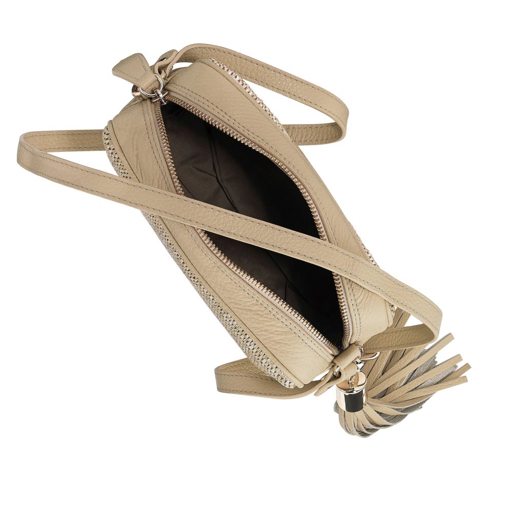 Beige Russell And Bromley Rowan Camera Women's Crossbody Bags | CA-8791O