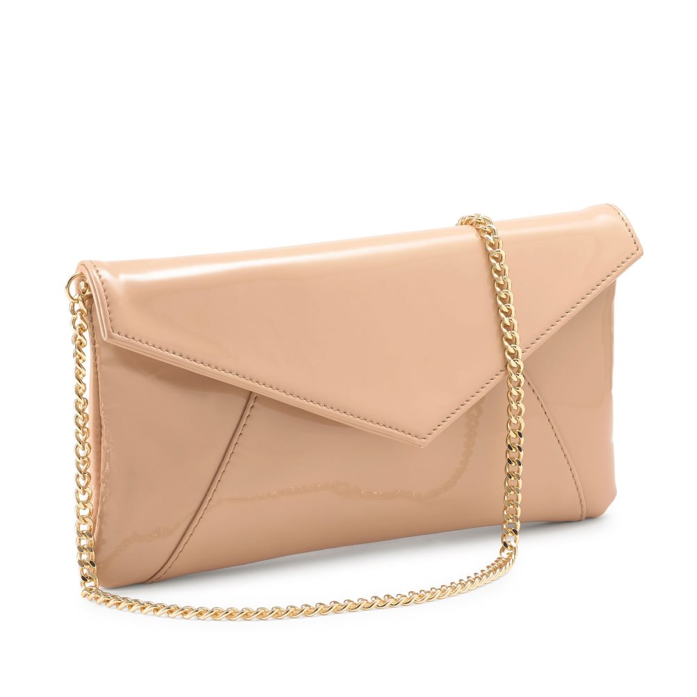 Beige Russell And Bromley Topform Envelope Women's Clutch Bag | CA-2479O