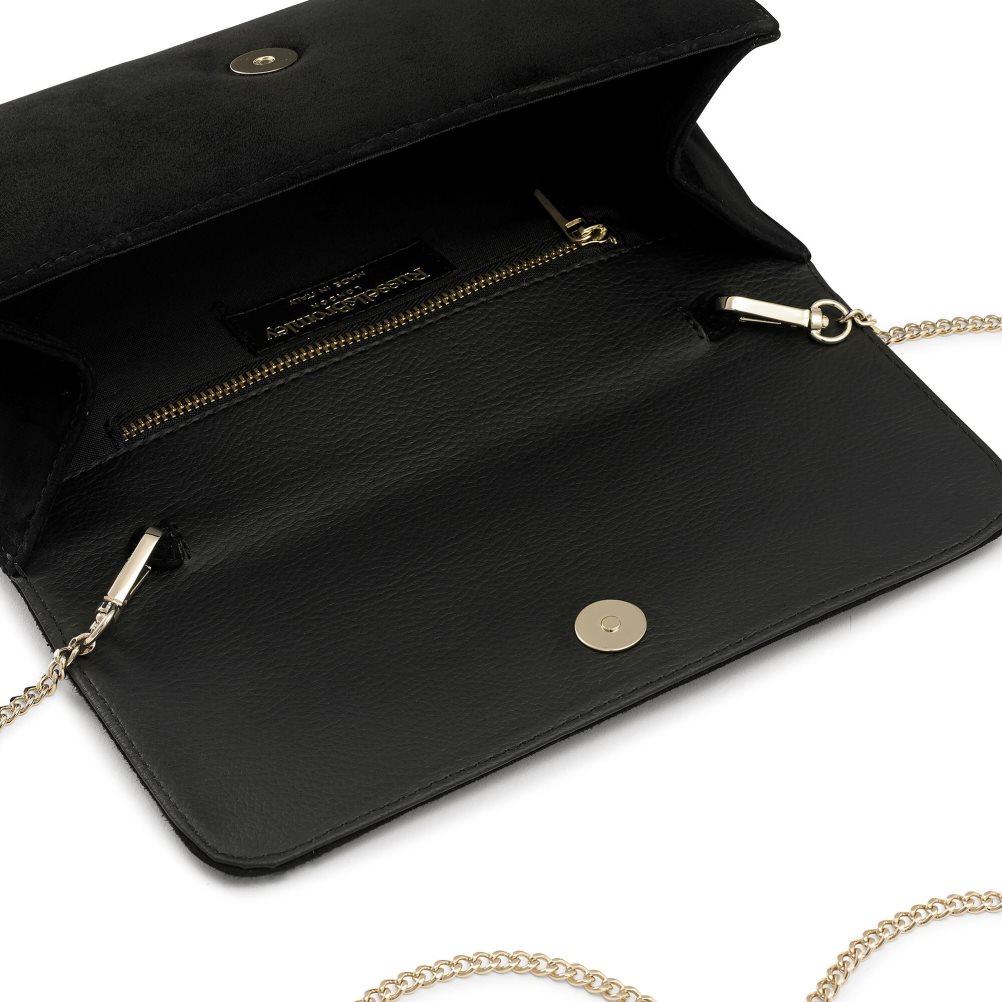 Black Russell And Bromley 85clutch Women's Clutch Bag | CA-4831X