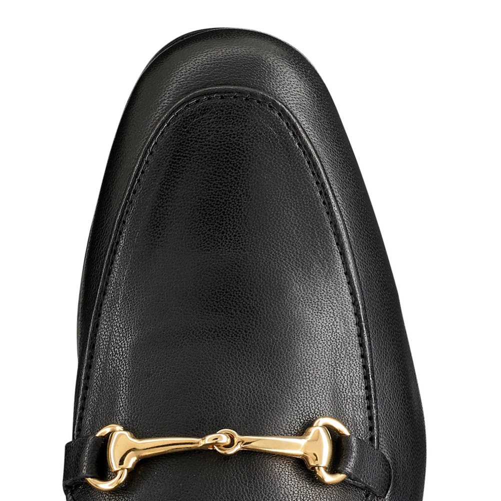 Black Russell And Bromley Backless Women's Loafers | CA-3198X