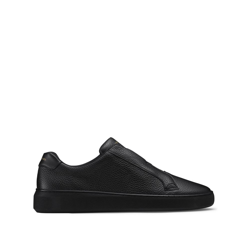 Black Russell And Bromley Clearway M Laceless Men\'s Sneakers | CA-1065X