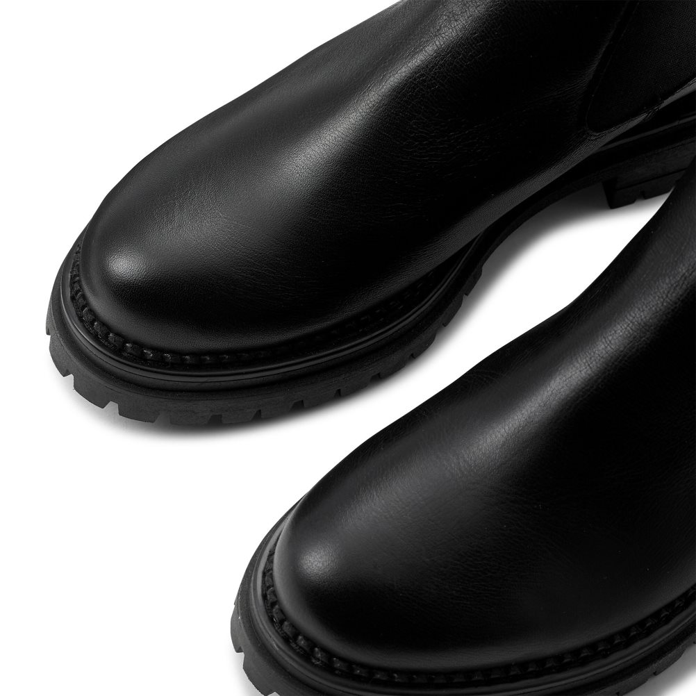 Black Russell And Bromley Company Combat Women's Chelsea Boots | CA-1869E