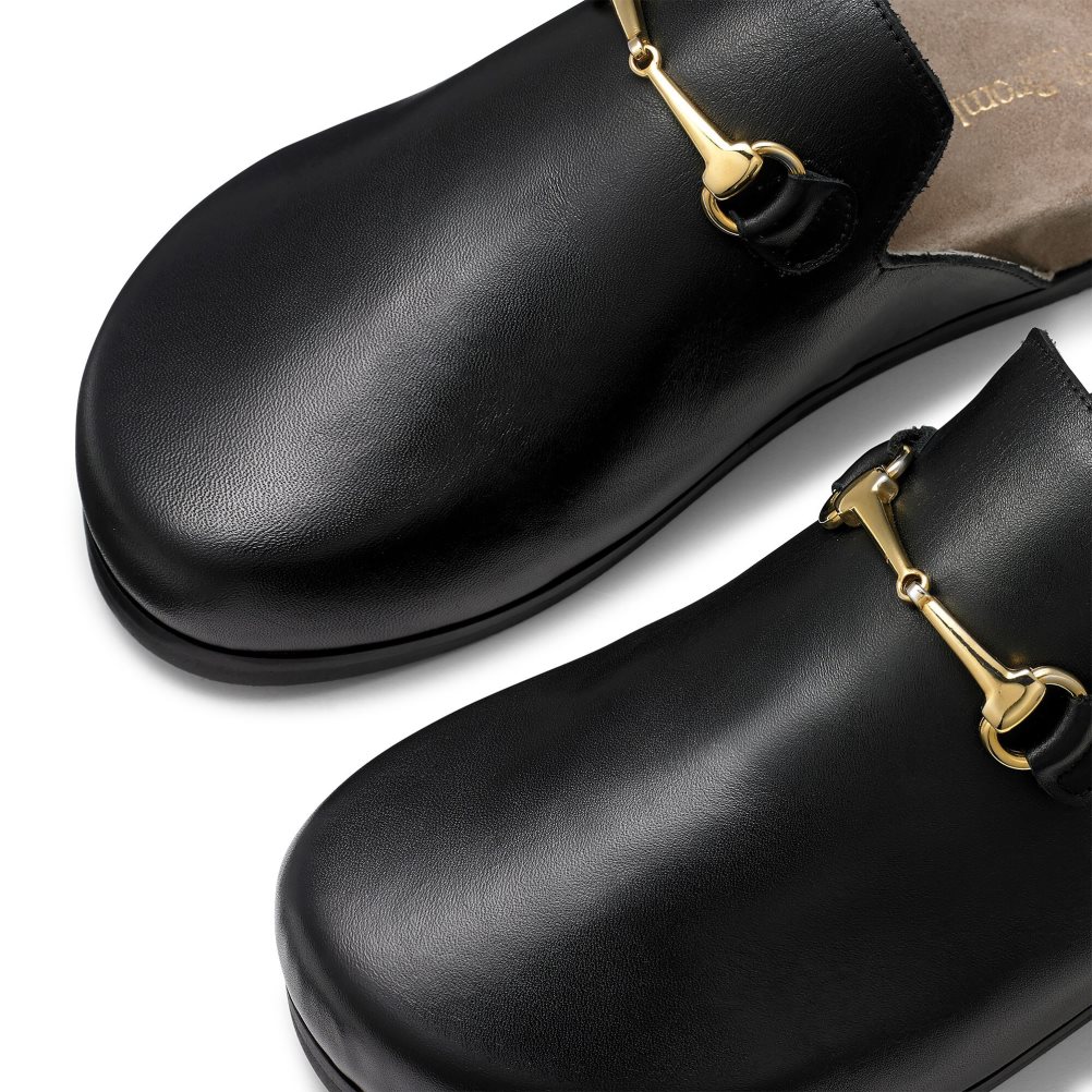 Black Russell And Bromley Delacasa M Snaffle Men's Loafers | CA-1342D