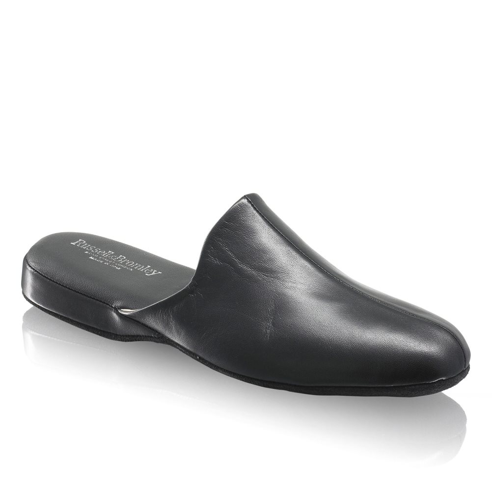 Black Russell And Bromley Dominic Men's Slippers | CA-4392Z