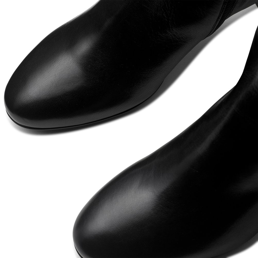 Black Russell And Bromley Dressage Women's Knee-high Boots | CA-0914Y