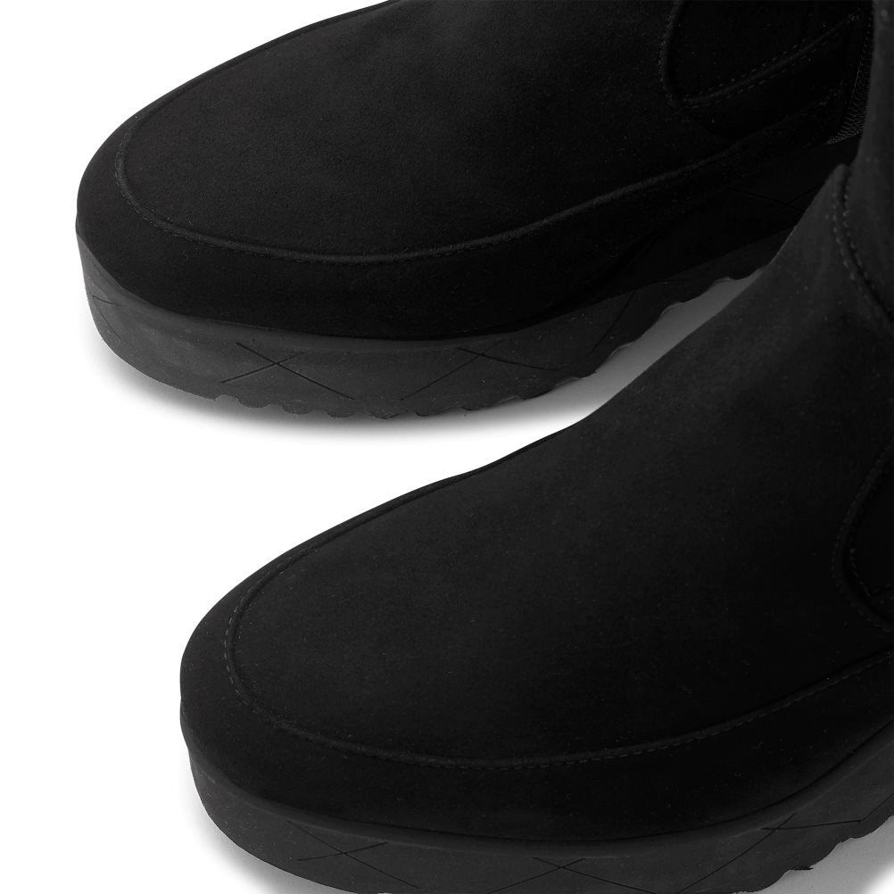 Black Russell And Bromley Everest Dryleks Suede Women's Ankle Boots | CA-5132T