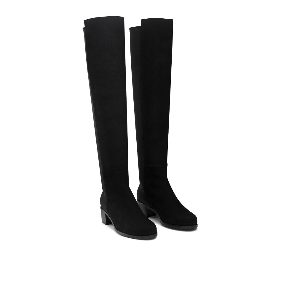 Black Russell And Bromley Half Full Women's Knee-high Boots | CA-0965W