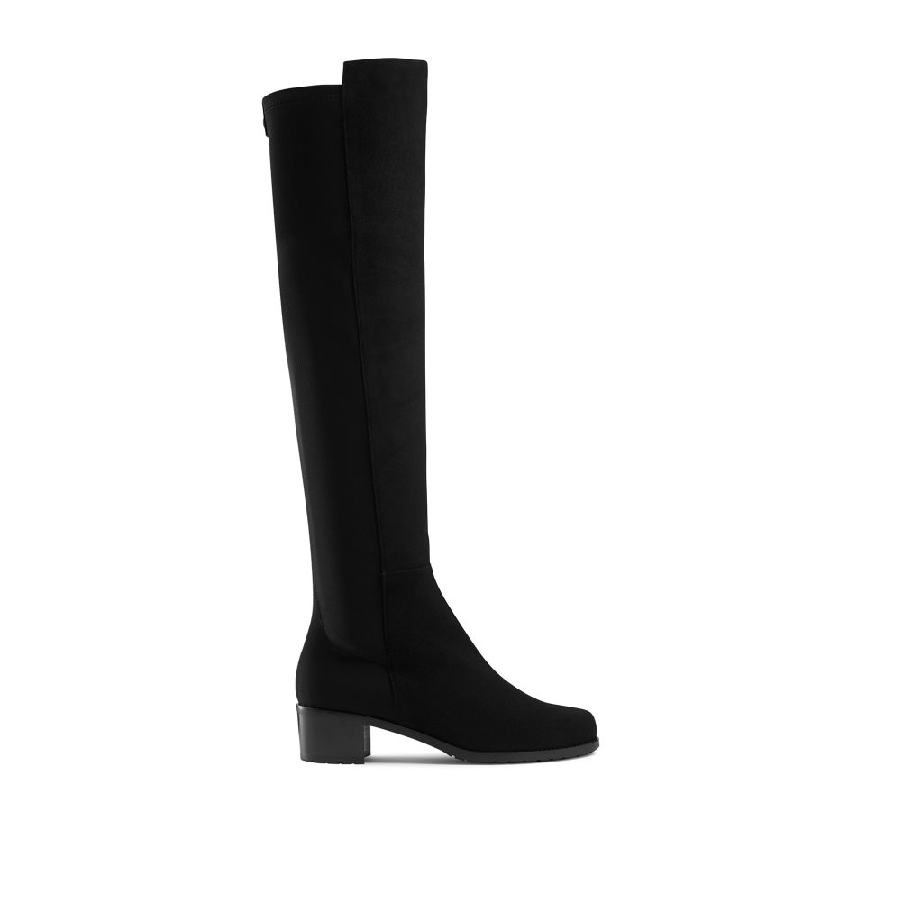 Black Russell And Bromley Half Full Women\'s Knee-high Boots | CA-0965W