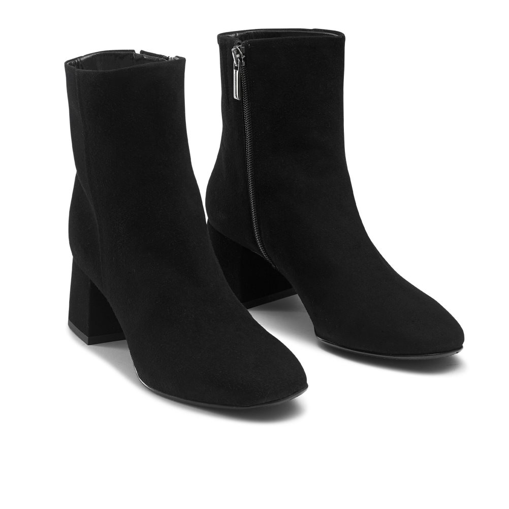 Black Russell And Bromley Infinity Women's Ankle Boots | CA-2985C