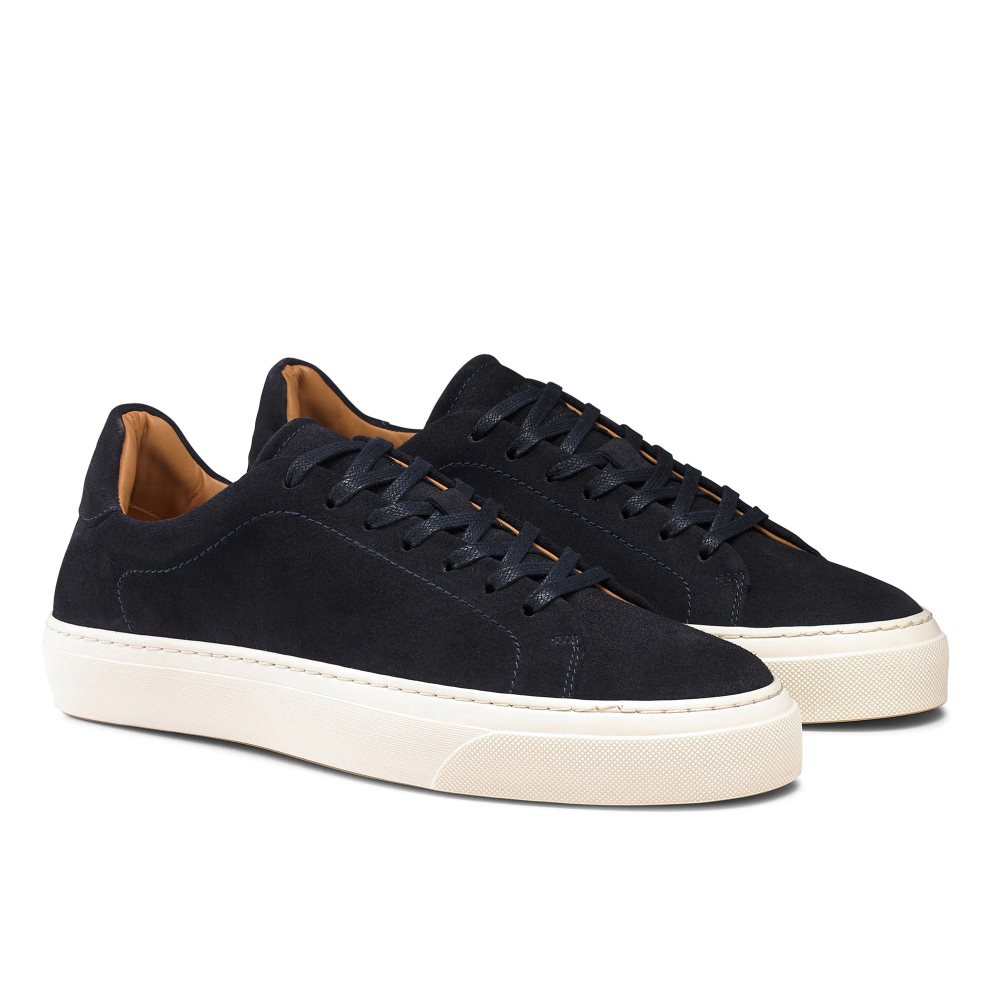 Black Russell And Bromley Out Pace Luxury Men's Sneakers | CA-9134E