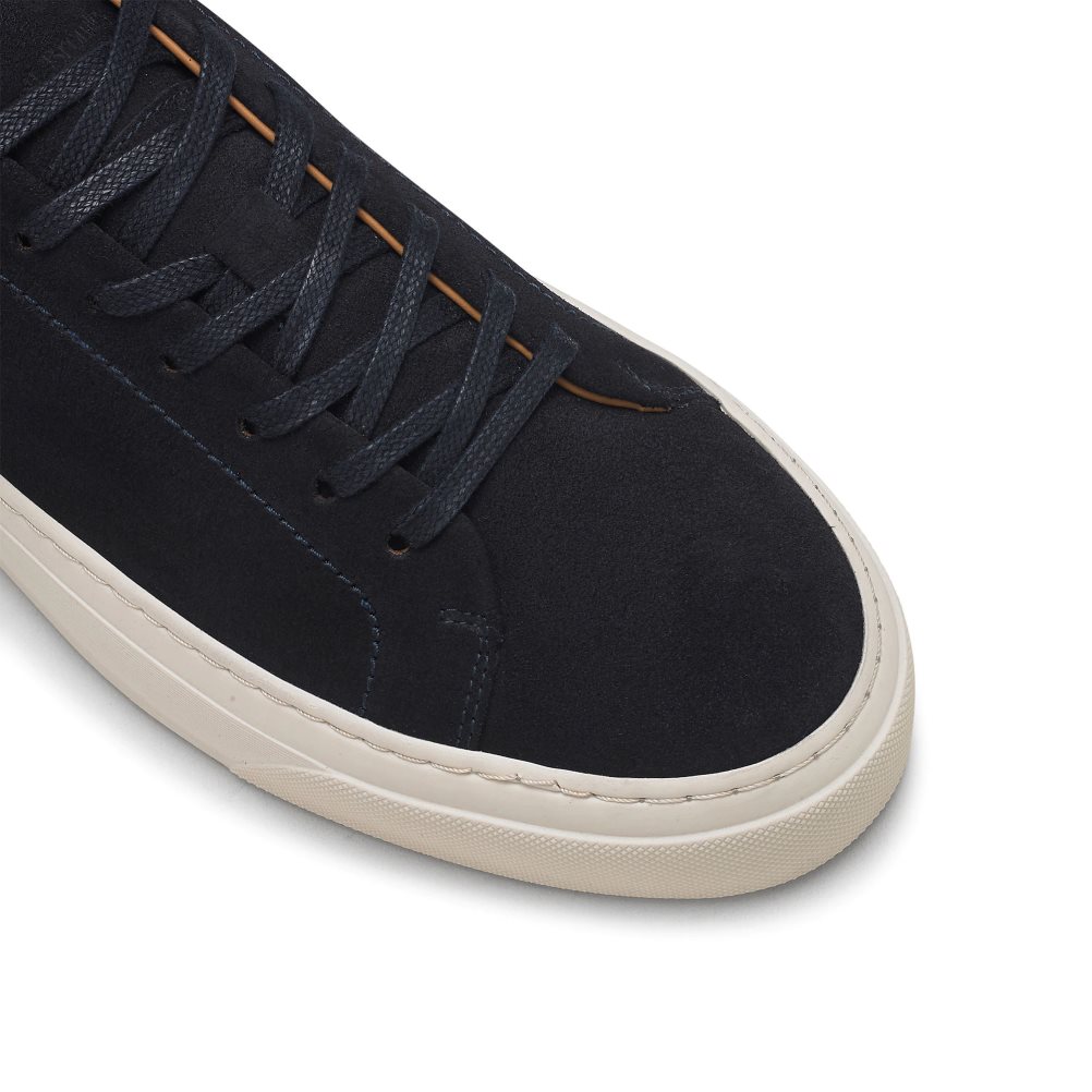Black Russell And Bromley Out Pace Luxury Men's Sneakers | CA-9134E