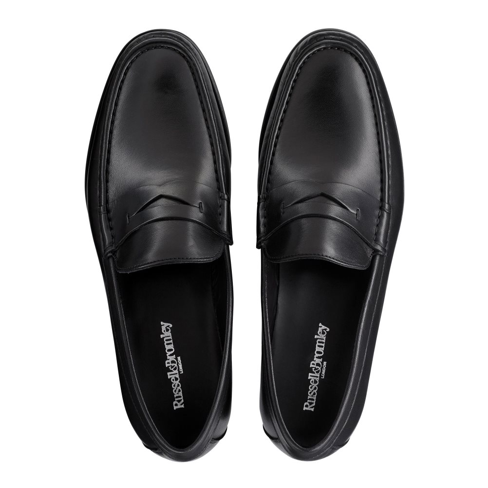 Black Russell And Bromley Saturn Classic Men's Formal Shoes | CA-8705Q