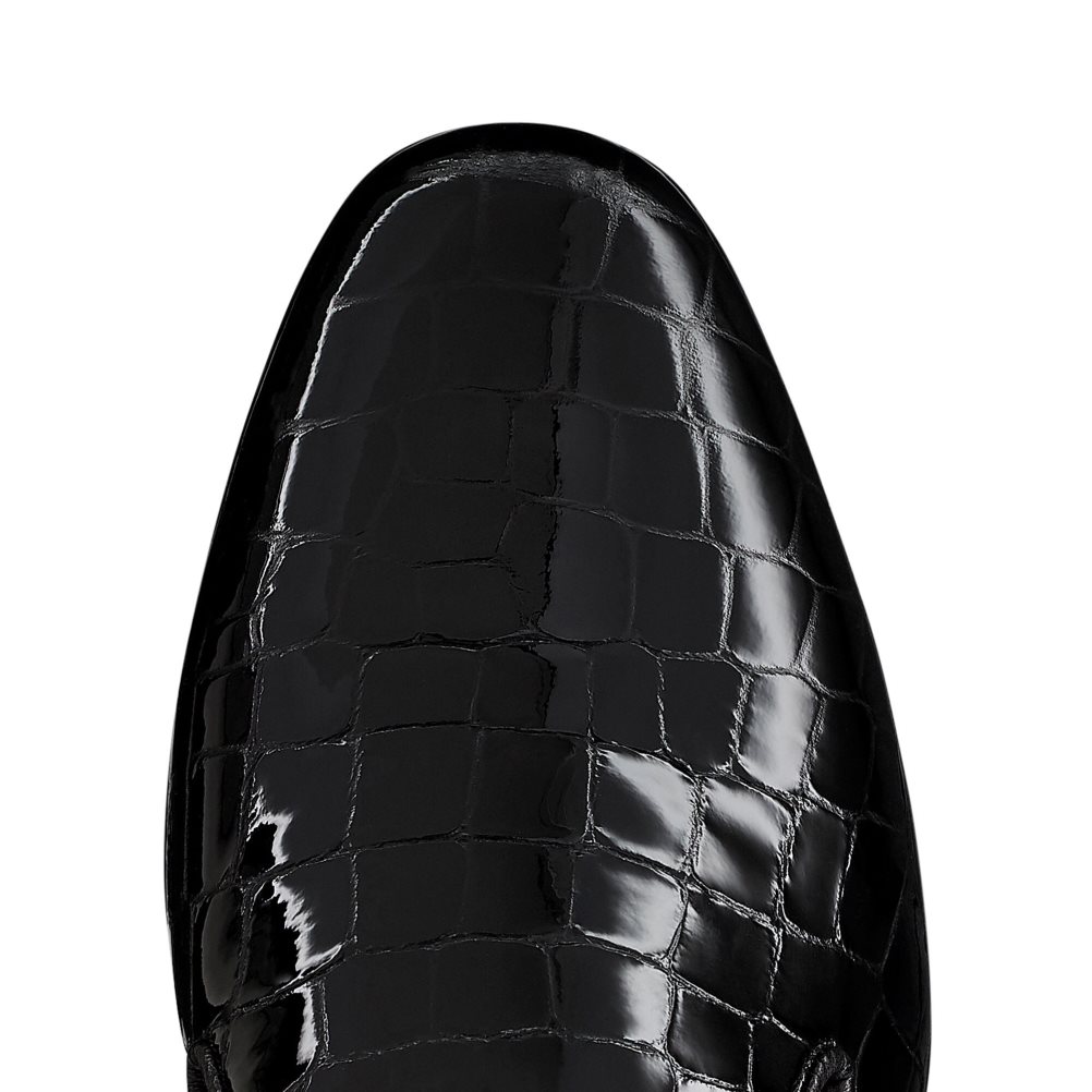 Black Russell And Bromley Smoking Dress Women's Ballet Flats | CA-6158Y