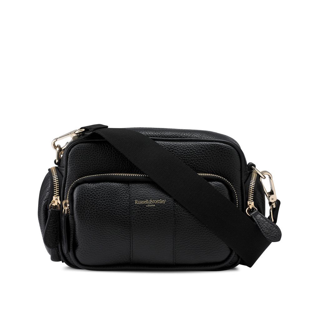 Black Russell And Bromley Snapshot Multi-pocket Women\'s Crossbody Bags | CA-6109Z