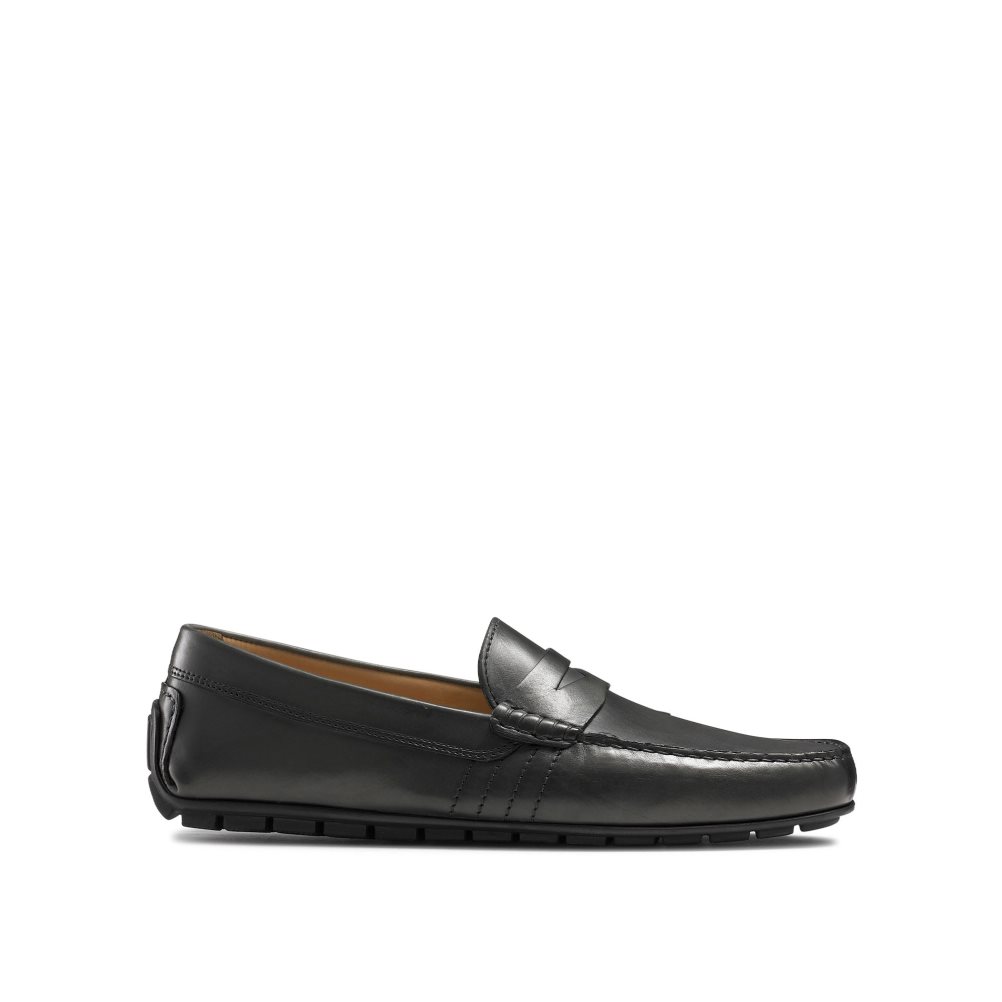 Black Russell And Bromley Soft Wear+ Driver Men\'s Formal Shoes | CA-2310U