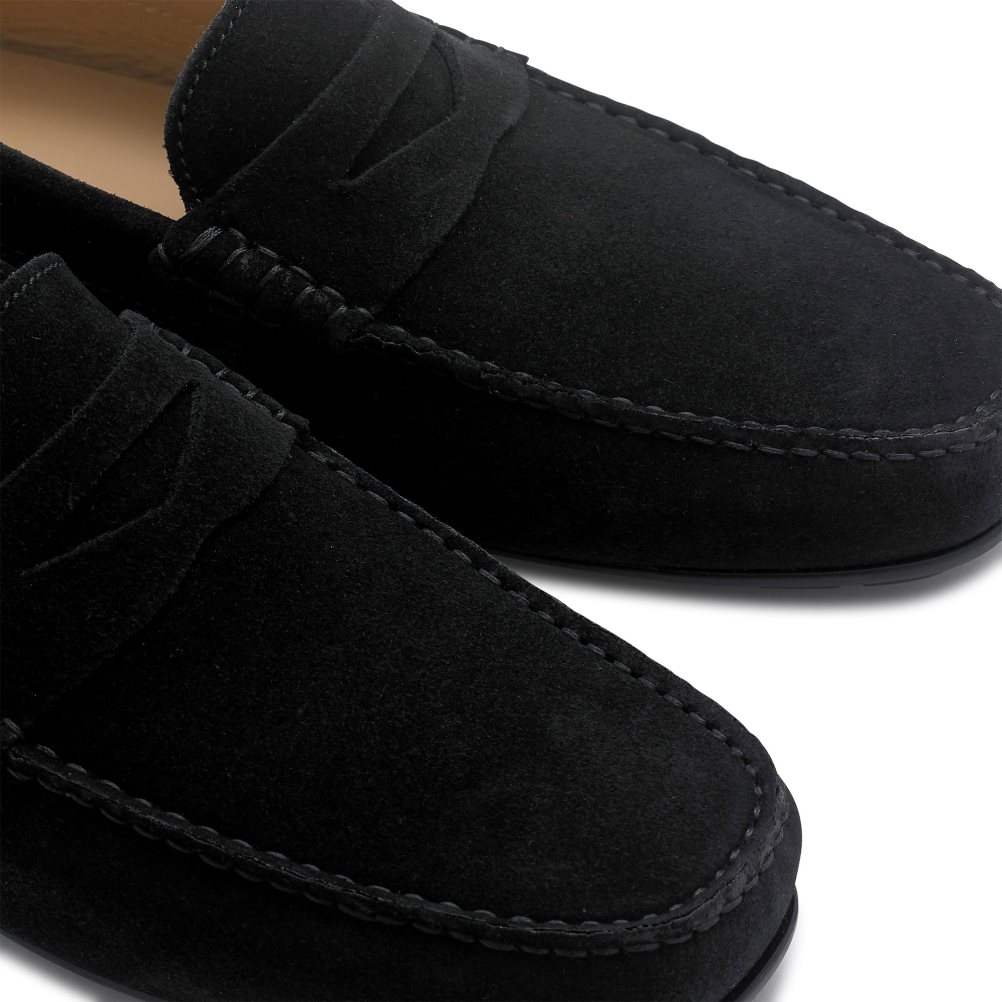 Black Russell And Bromley Soft Wear Driving Men's Formal Shoes | CA-5812V
