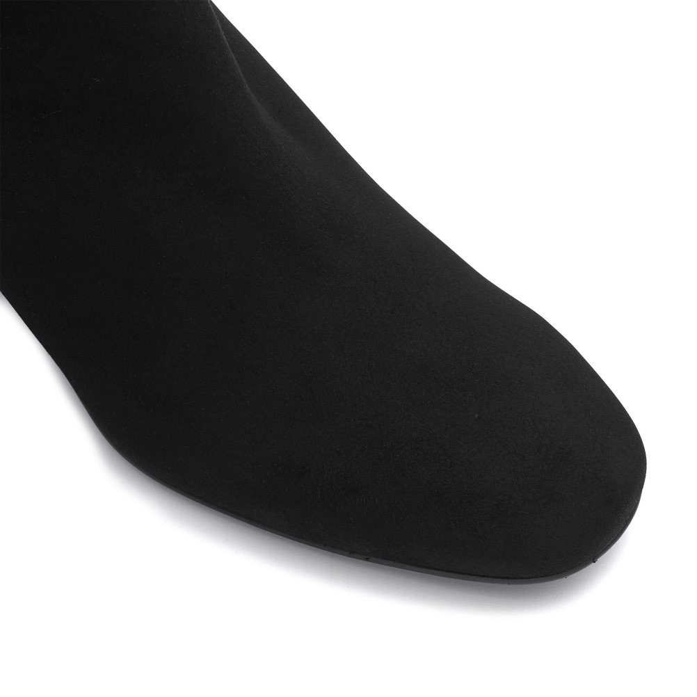 Black Russell And Bromley Trinni Long Stretch Women's Knee-high Boots | CA-6058J
