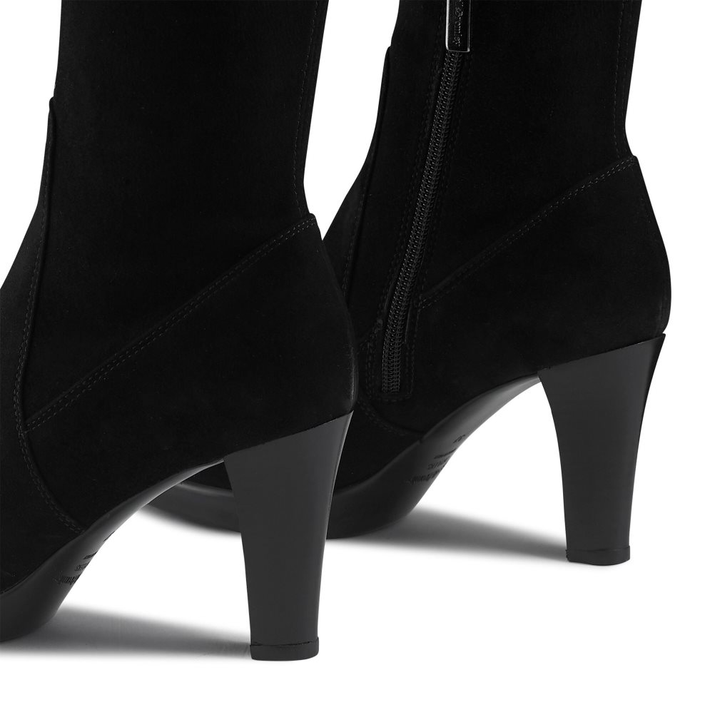 Black Russell And Bromley Windfall Women's Knee-high Boots | CA-5201U