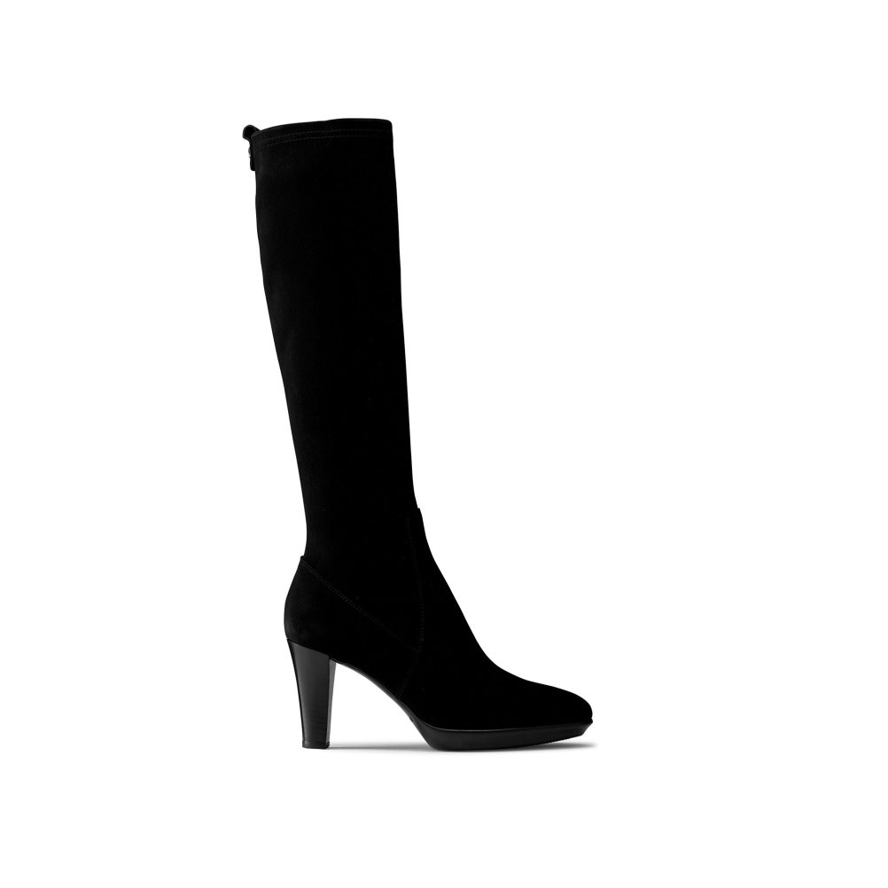 Black Russell And Bromley Windfall Women\'s Knee-high Boots | CA-5201U