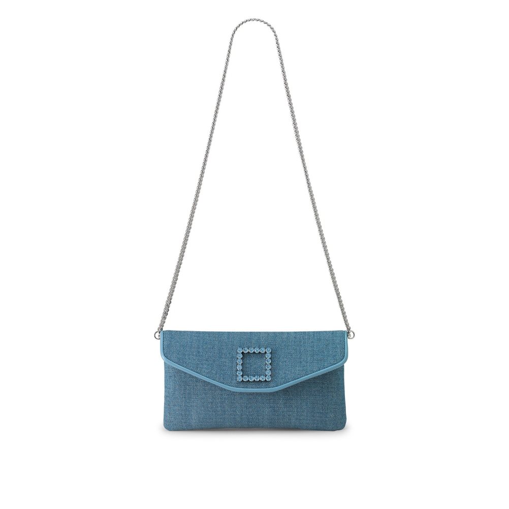 Blue Russell And Bromley Fairytale Envelope Women's Clutch Bag | CA-4315A