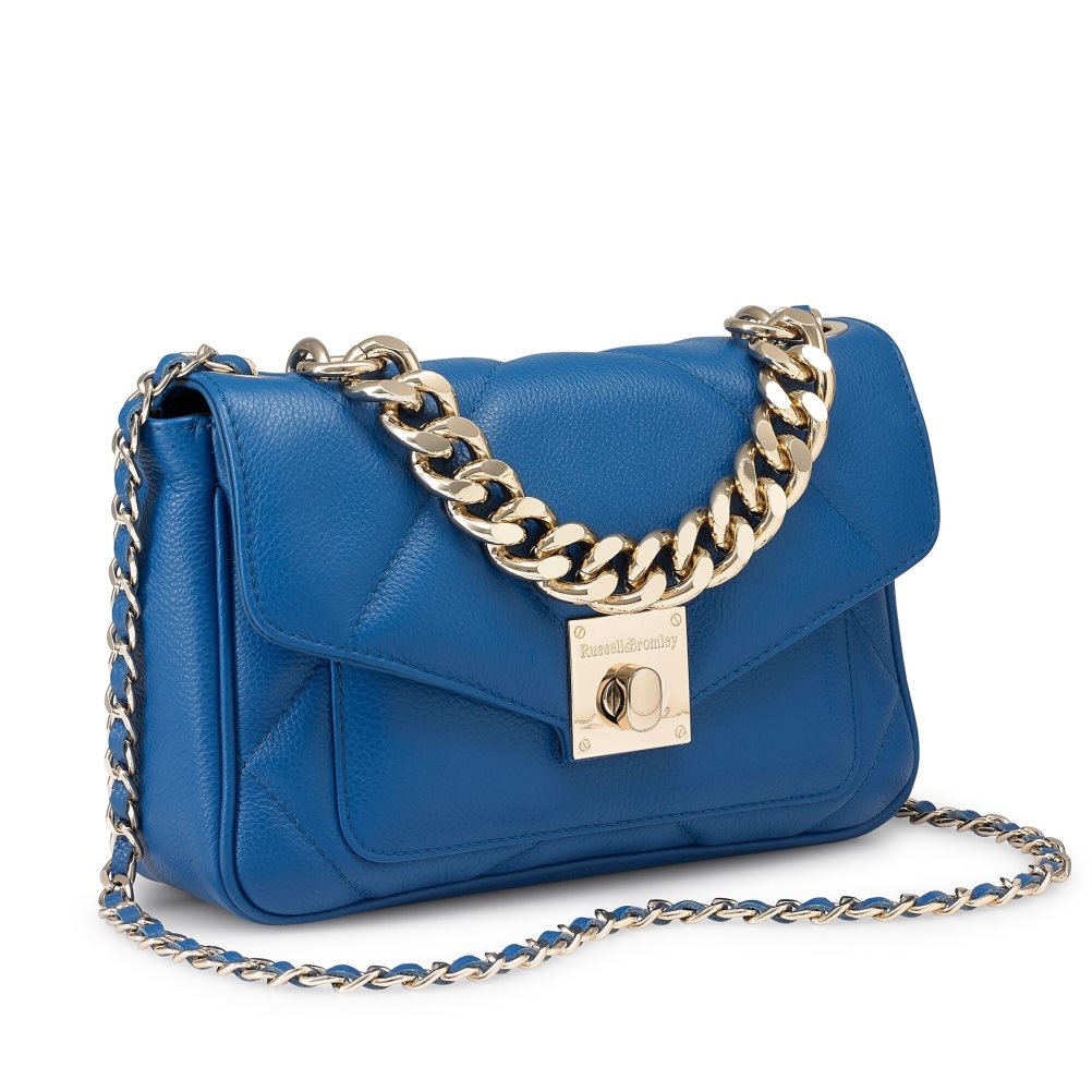 Blue Russell And Bromley Quiltpuff Midi Women's Mini Bag | CA-2985L