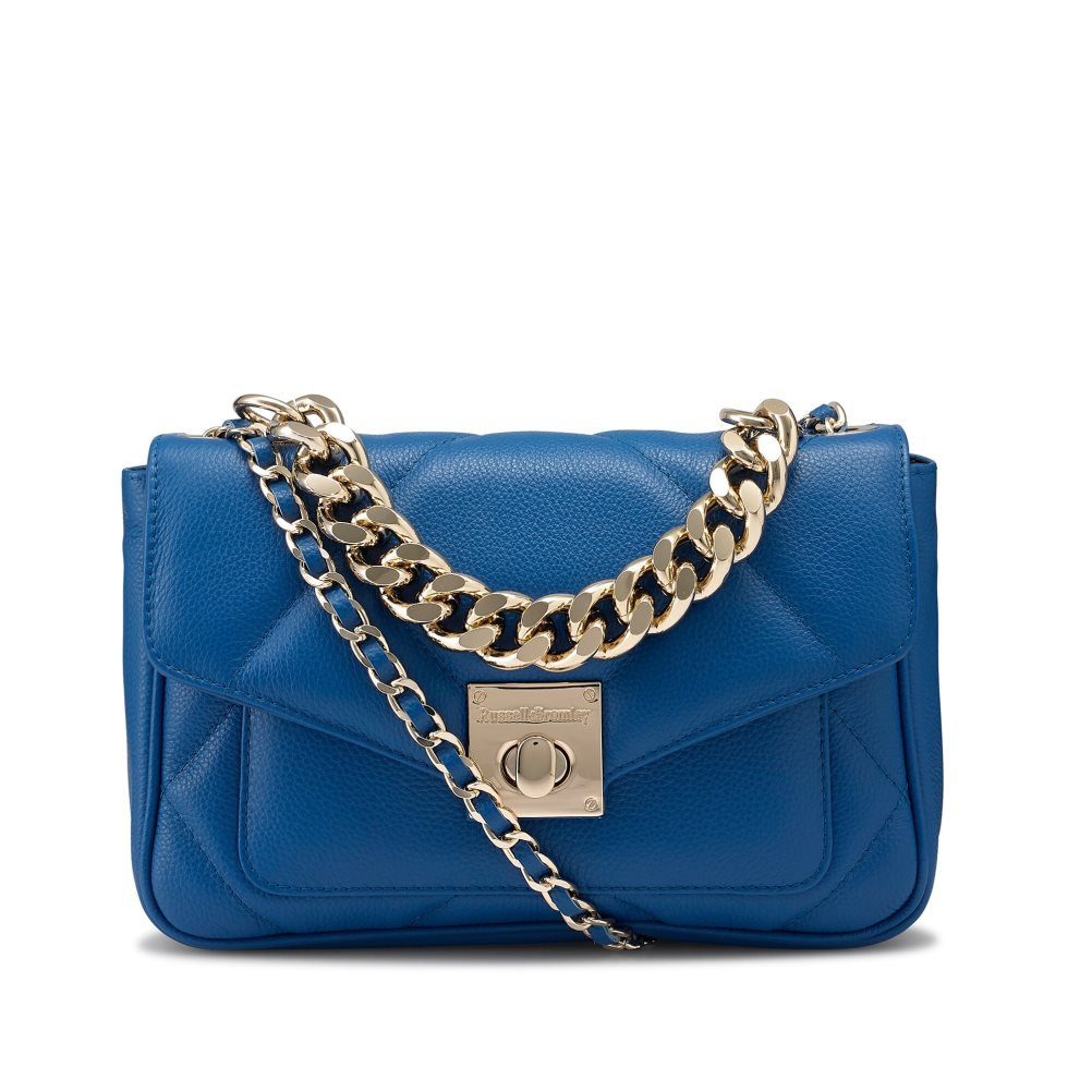Blue Russell And Bromley Quiltpuff Midi Women\'s Mini Bag | CA-2985L
