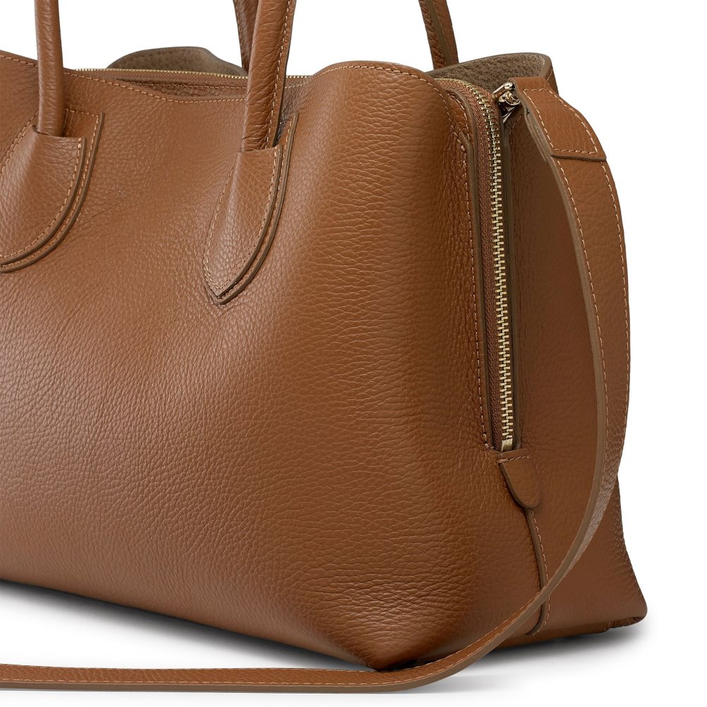 Brown Russell And Bromley 9 To 5 Top Women's Handbag | CA-9108J
