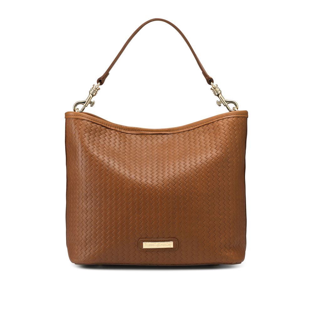 Brown Russell And Bromley Getaway Soft Grab Women\'s Crossbody Bags | CA-7059Y