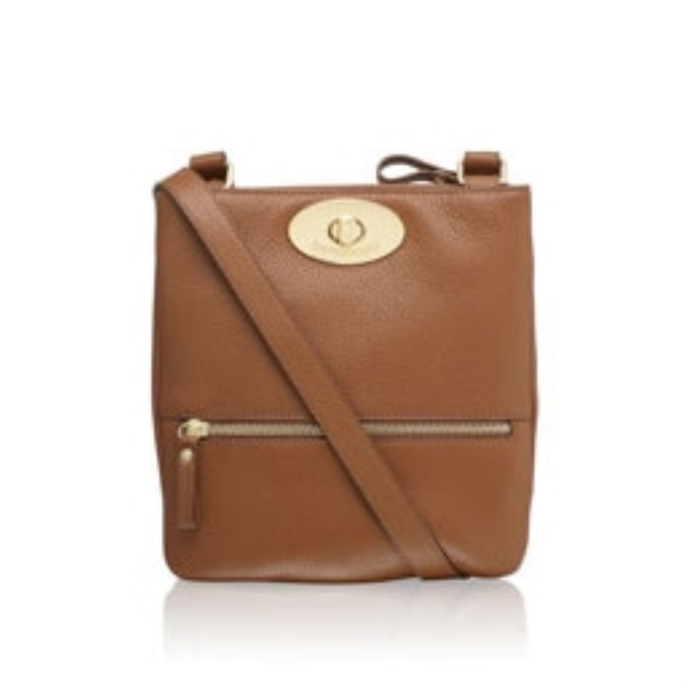 Brown Russell And Bromley Lincoln Turnlock Women\'s Crossbody Bags | CA-7384W