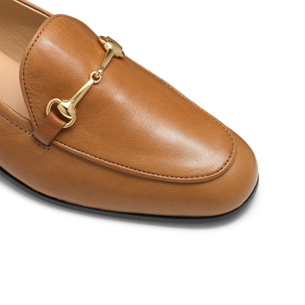 Brown Russell And Bromley Snaffle Women's Loafers | CA-5923F