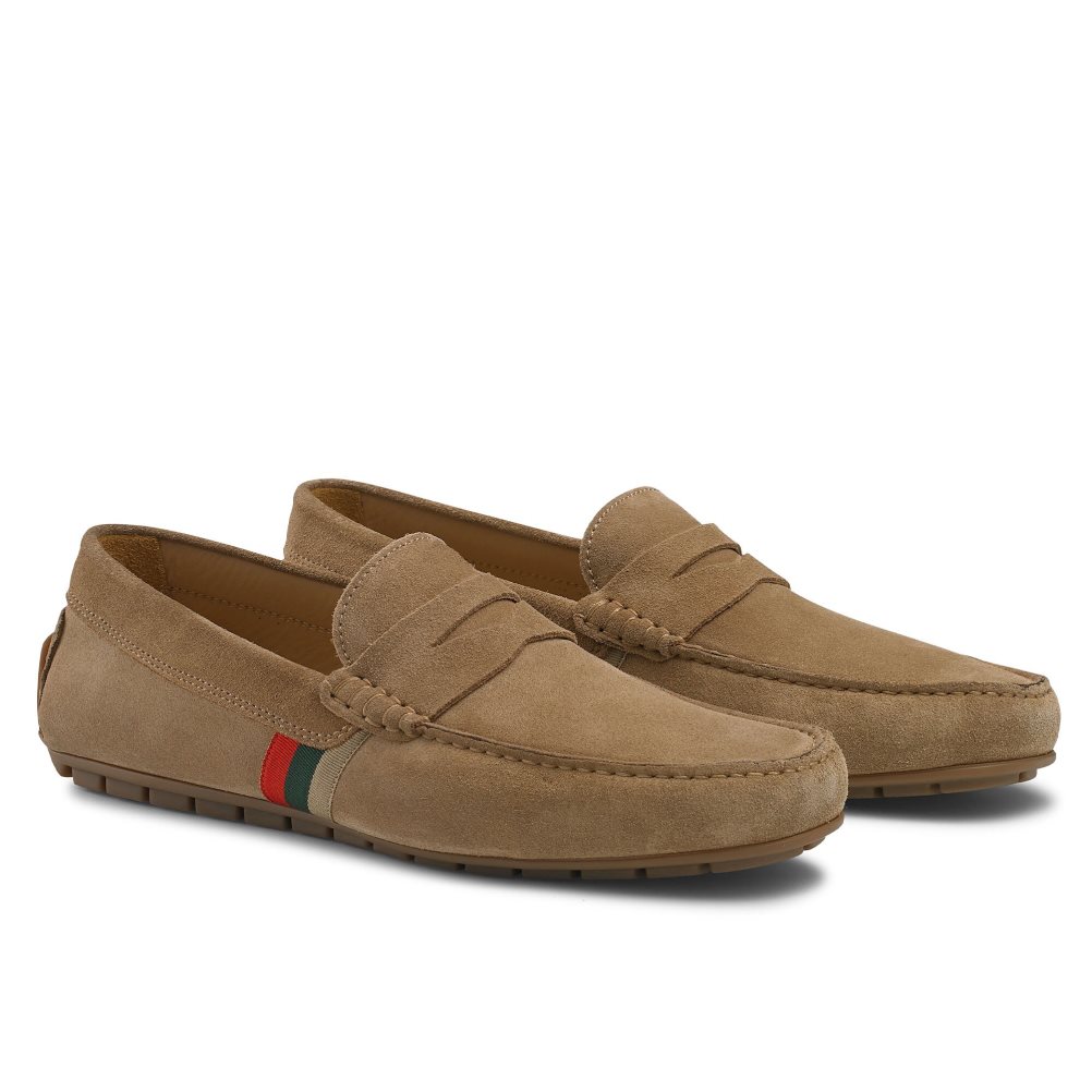 Brown Russell And Bromley Soft Wear Driving Men's Formal Shoes | CA-6912K