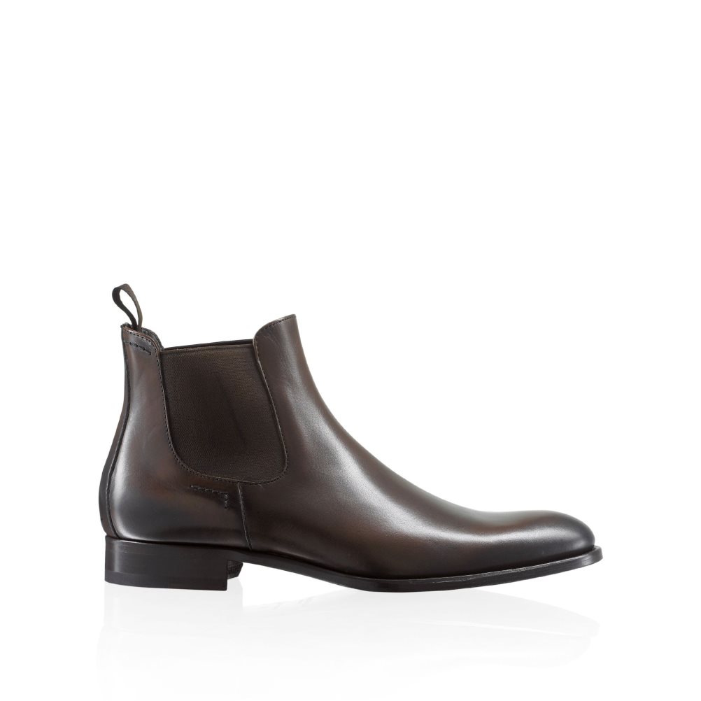 Chocolate Russell And Bromley Beechwood Classic Men\'s Chelsea Boots | CA-1247Z