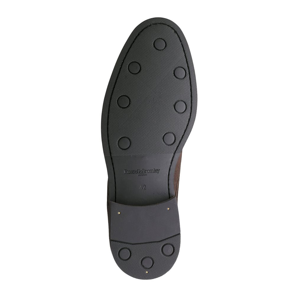 Chocolate Russell And Bromley Classic Men's Desert Boots | CA-4321A