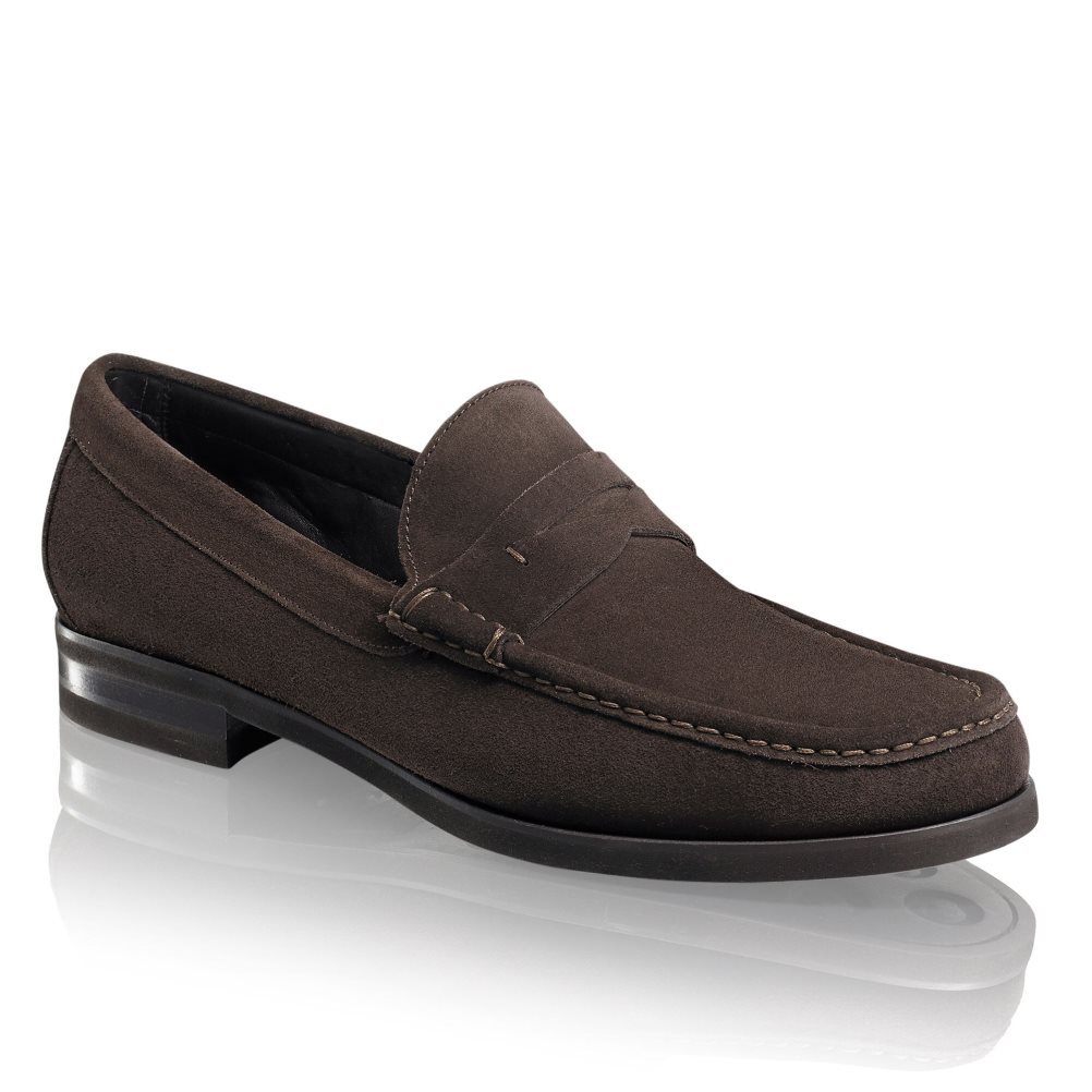 Chocolate Russell And Bromley Saturn Classic Men's Formal Shoes | CA-3425J