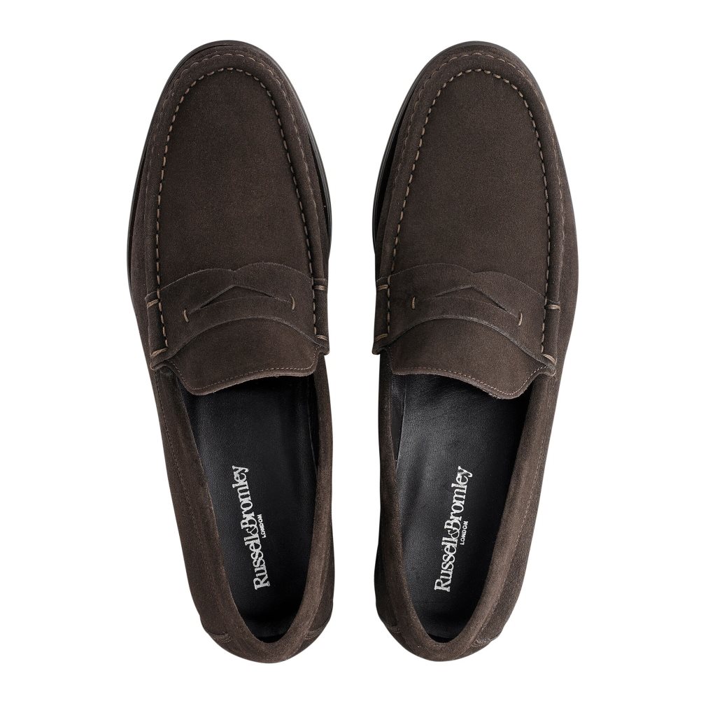 Chocolate Russell And Bromley Saturn Classic Men's Formal Shoes | CA-3425J