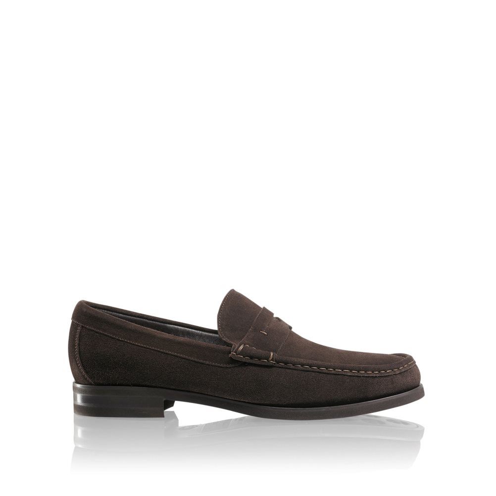 Chocolate Russell And Bromley Saturn Classic Men\'s Formal Shoes | CA-3425J