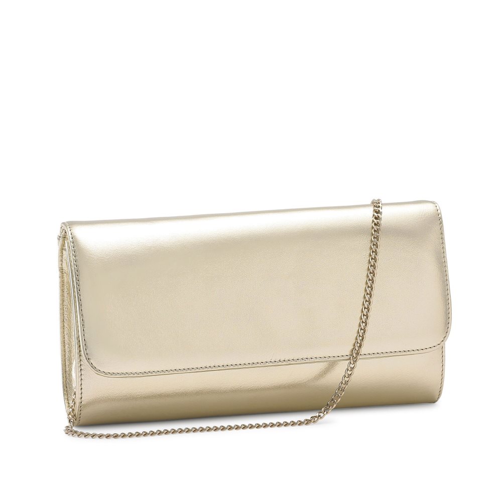 Gold Russell And Bromley 85clutch Women's Clutch Bag | CA-8201X
