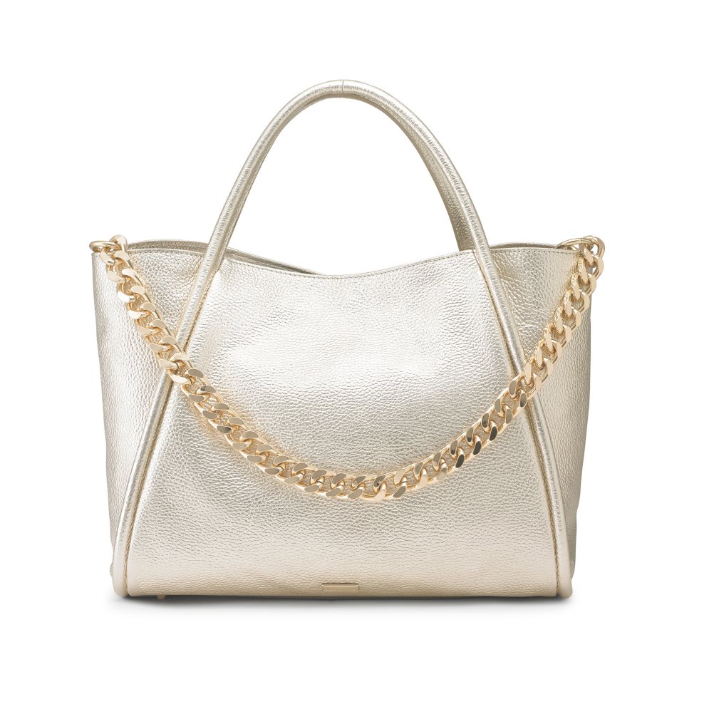 Gold Russell And Bromley Icon Chain East/West Grab Women\'s Tote Bags | CA-6120S