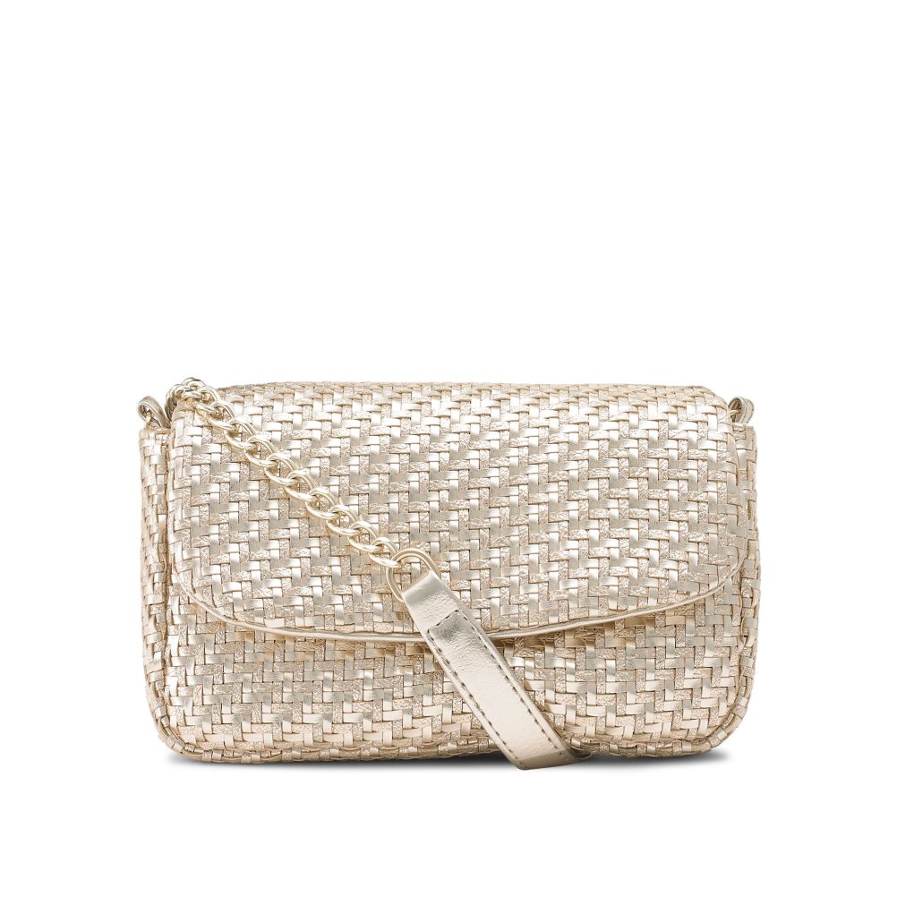 Gold Russell And Bromley Liberty Woven Women\'s Shoulder Bags | CA-9283G