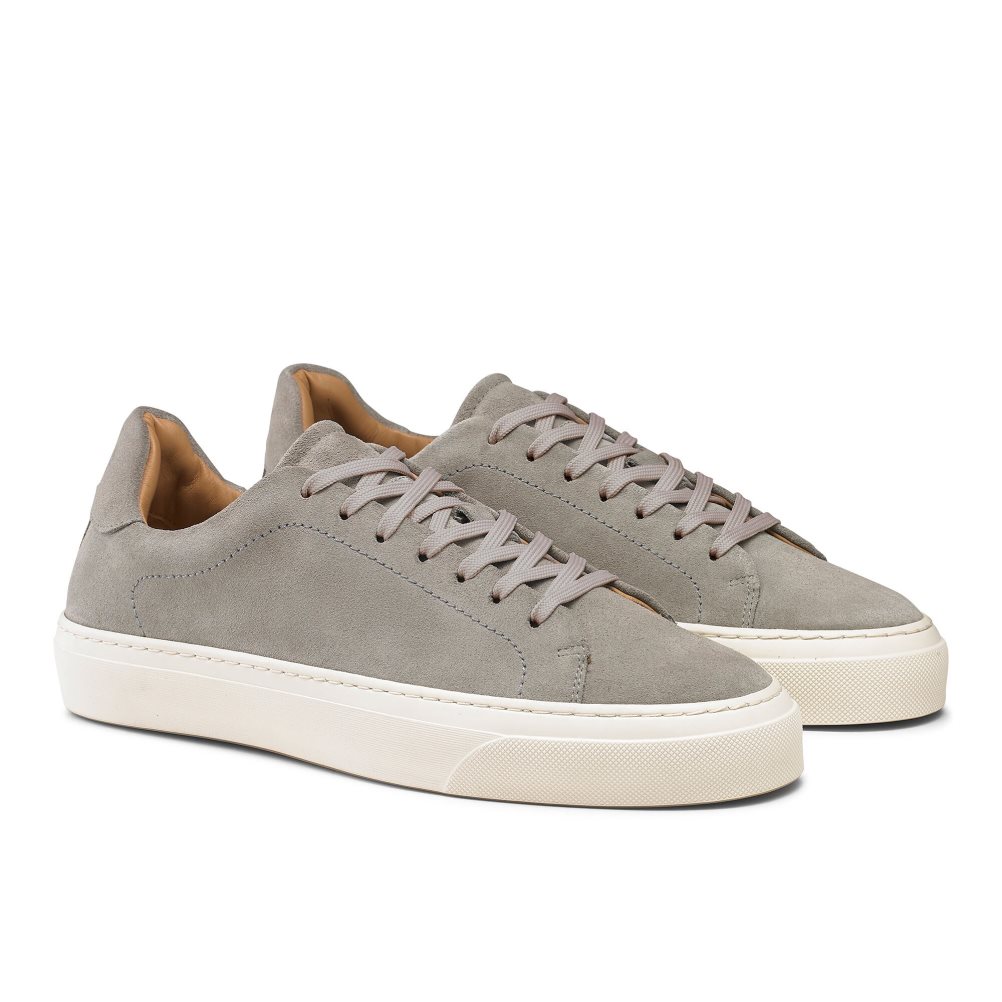 Grey Russell And Bromley Out Pace Luxury Men's Sneakers | CA-3518D
