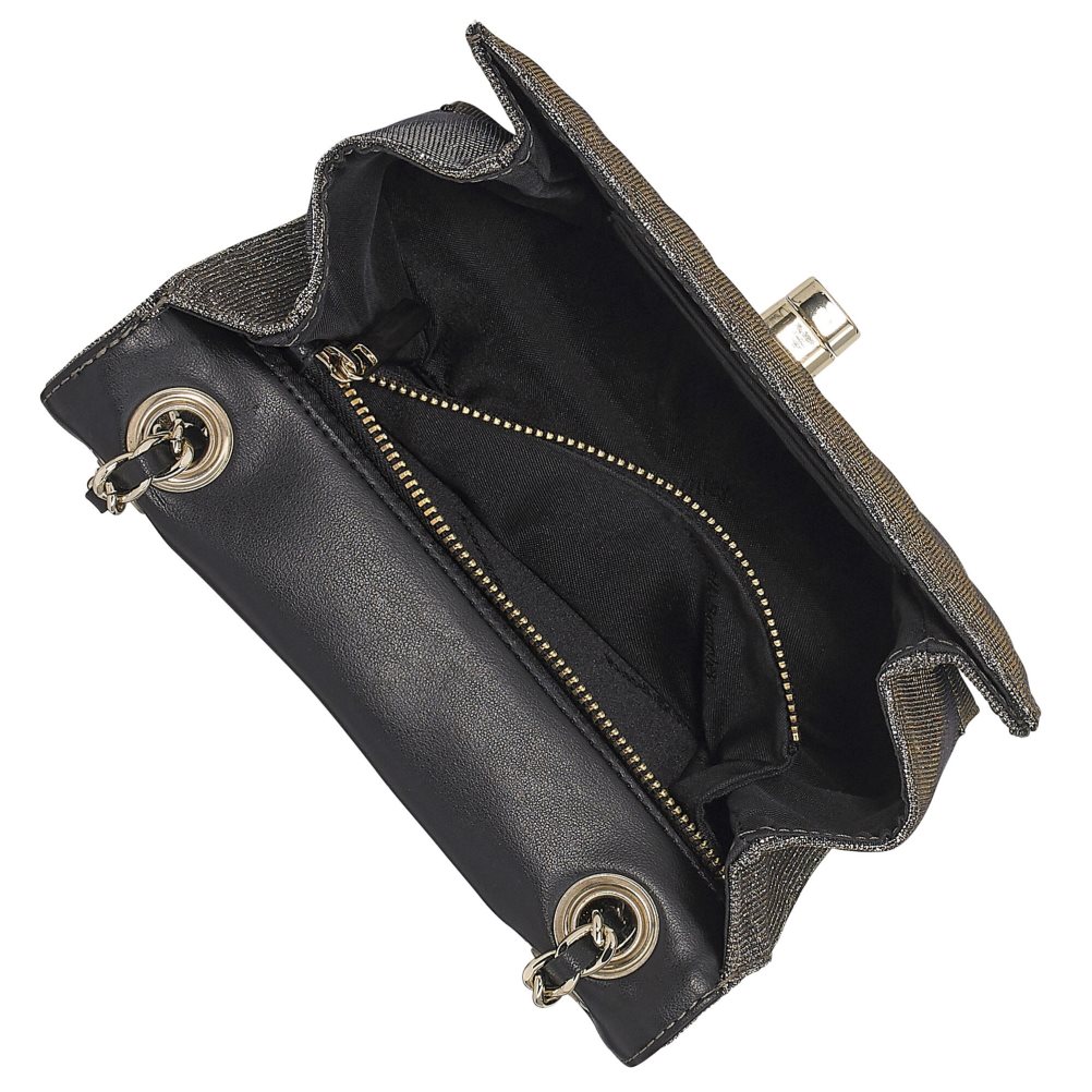 Grey Russell And Bromley Quiltpurse Boxy Chain Women's Shoulder Bags | CA-7205D