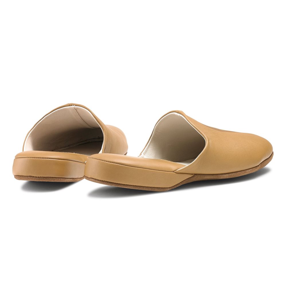 Light Brown Russell And Bromley Dominic Men's Slippers | CA-2380A
