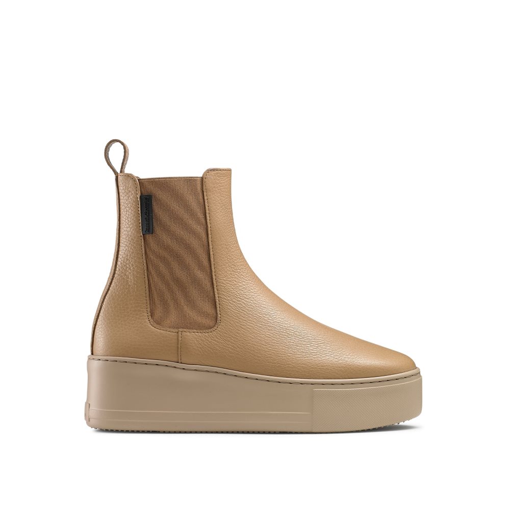 Light Brown Russell And Bromley Park Way Women\'s Chelsea Boots | CA-3810A