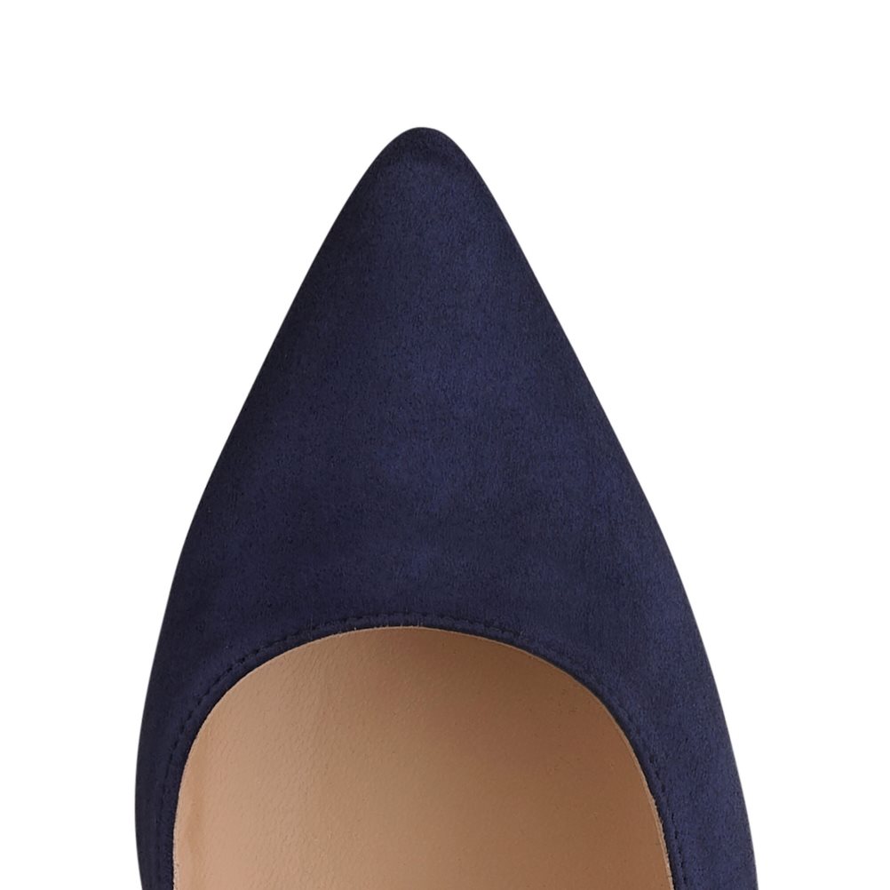 Navy Russell And Bromley 85mm Stiletto Women's Heels | CA-2876C