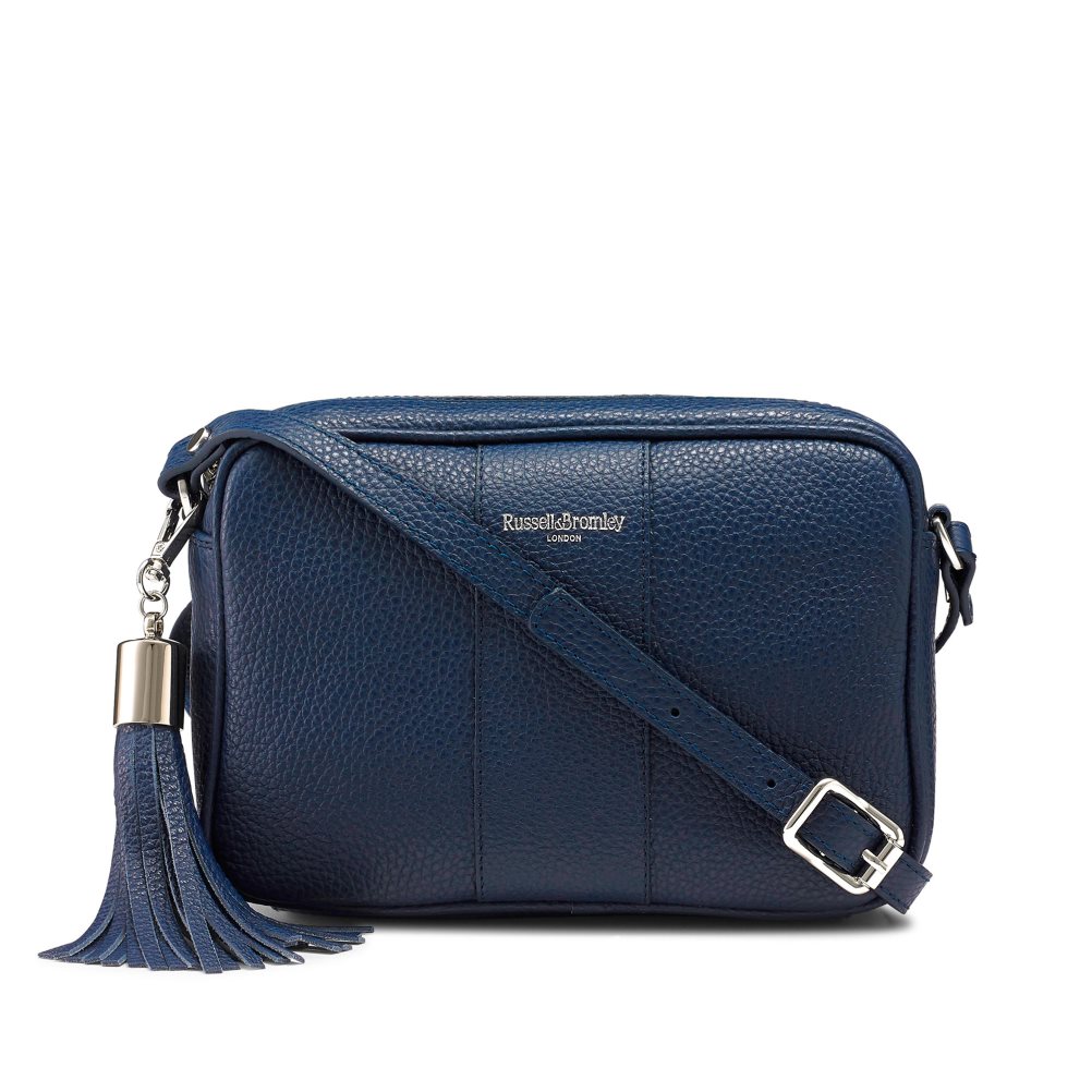 Navy Russell And Bromley Rowan Camera Women\'s Crossbody Bags | CA-6875Z