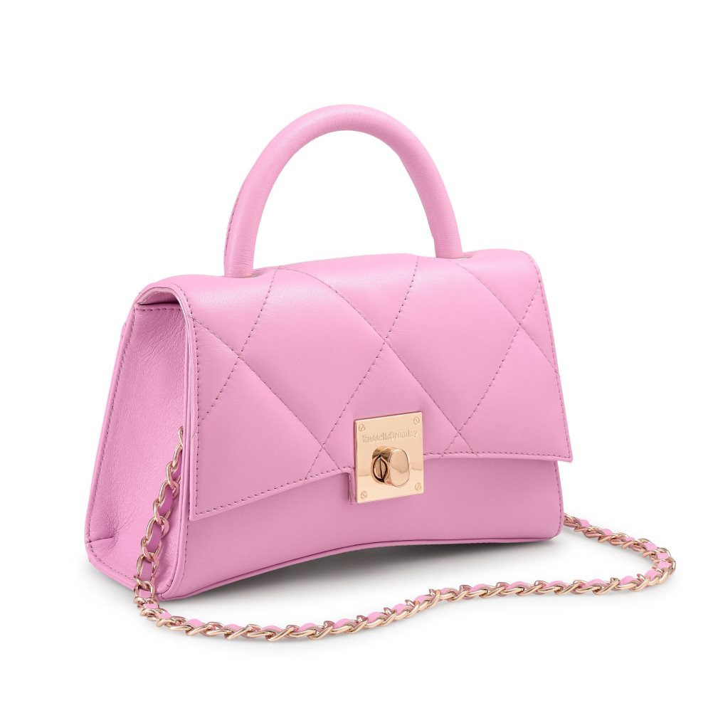 Pink Russell And Bromley On The Rocks Grab Women's Shoulder Bags | CA-1748P