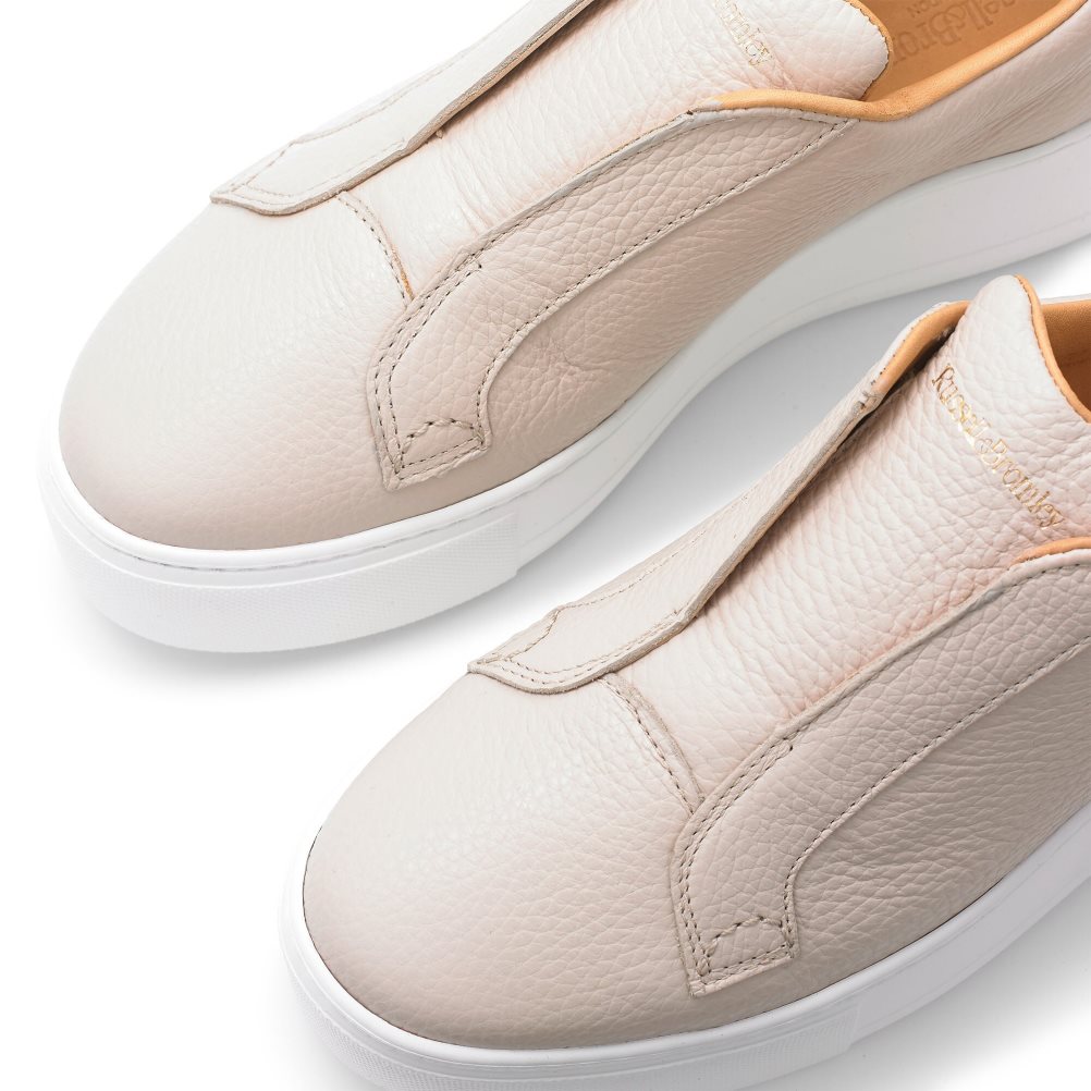Pink Russell And Bromley Park Up Flatform Laceless Women's Platform Shoes | CA-7685F