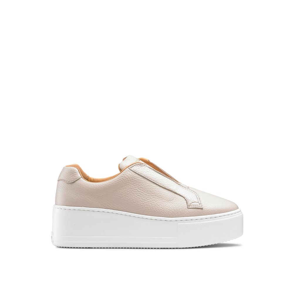 Pink Russell And Bromley Park Up Flatform Laceless Women\'s Platform Shoes | CA-7685F