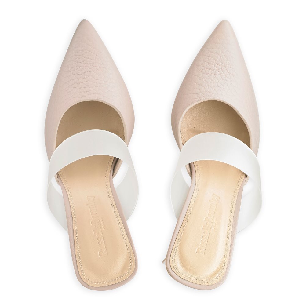 Pink Russell And Bromley Vision Frosted Women's Pumps | CA-8607A